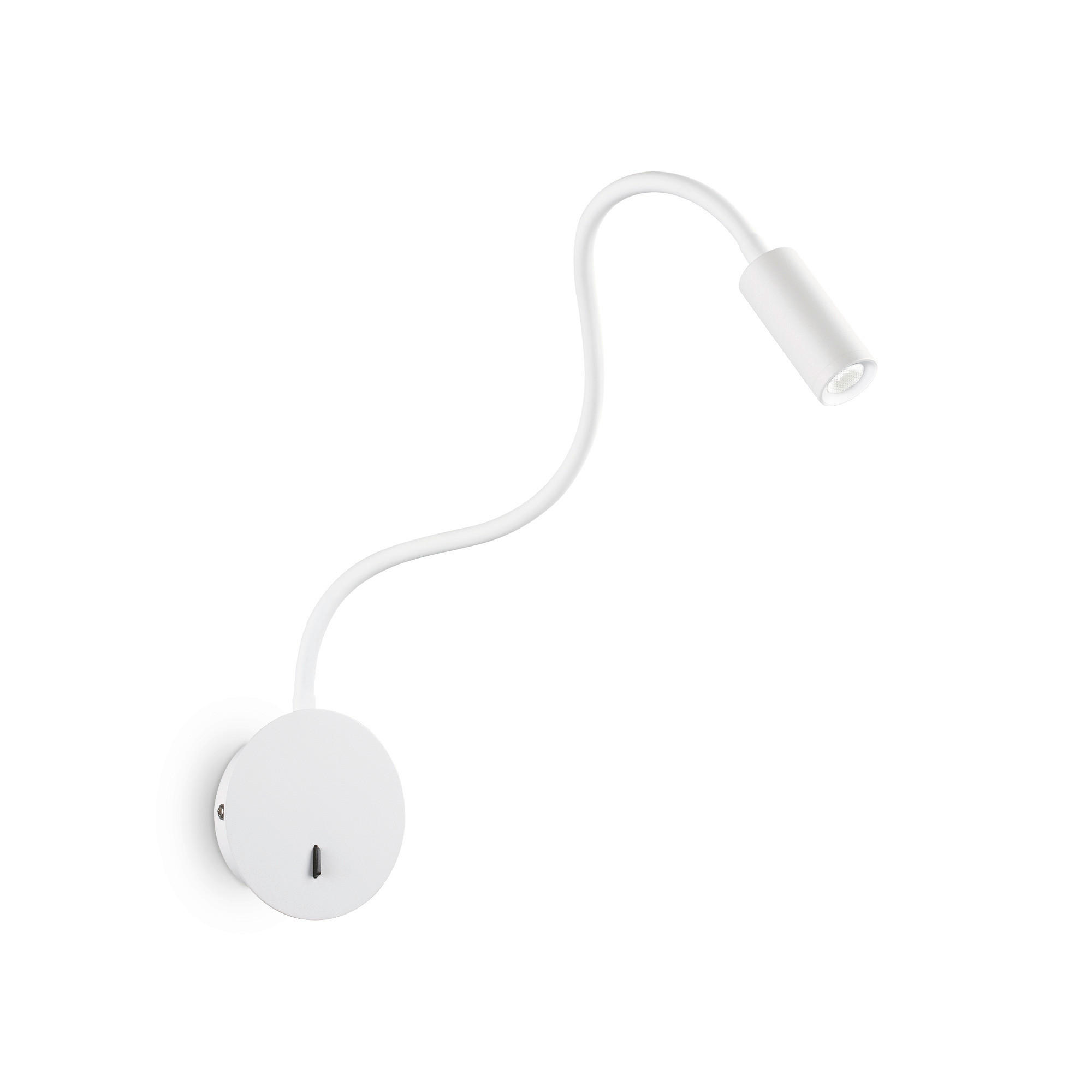 Ideal Lux Led-Wandleuchte Bianco Weiß 28\55 cm