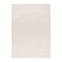 FLACHWEBETEPPICH 120/170 cm Elfenbein rechteckig  - Elfenbein, Basics, Textil (120/170cm) - Kayoom