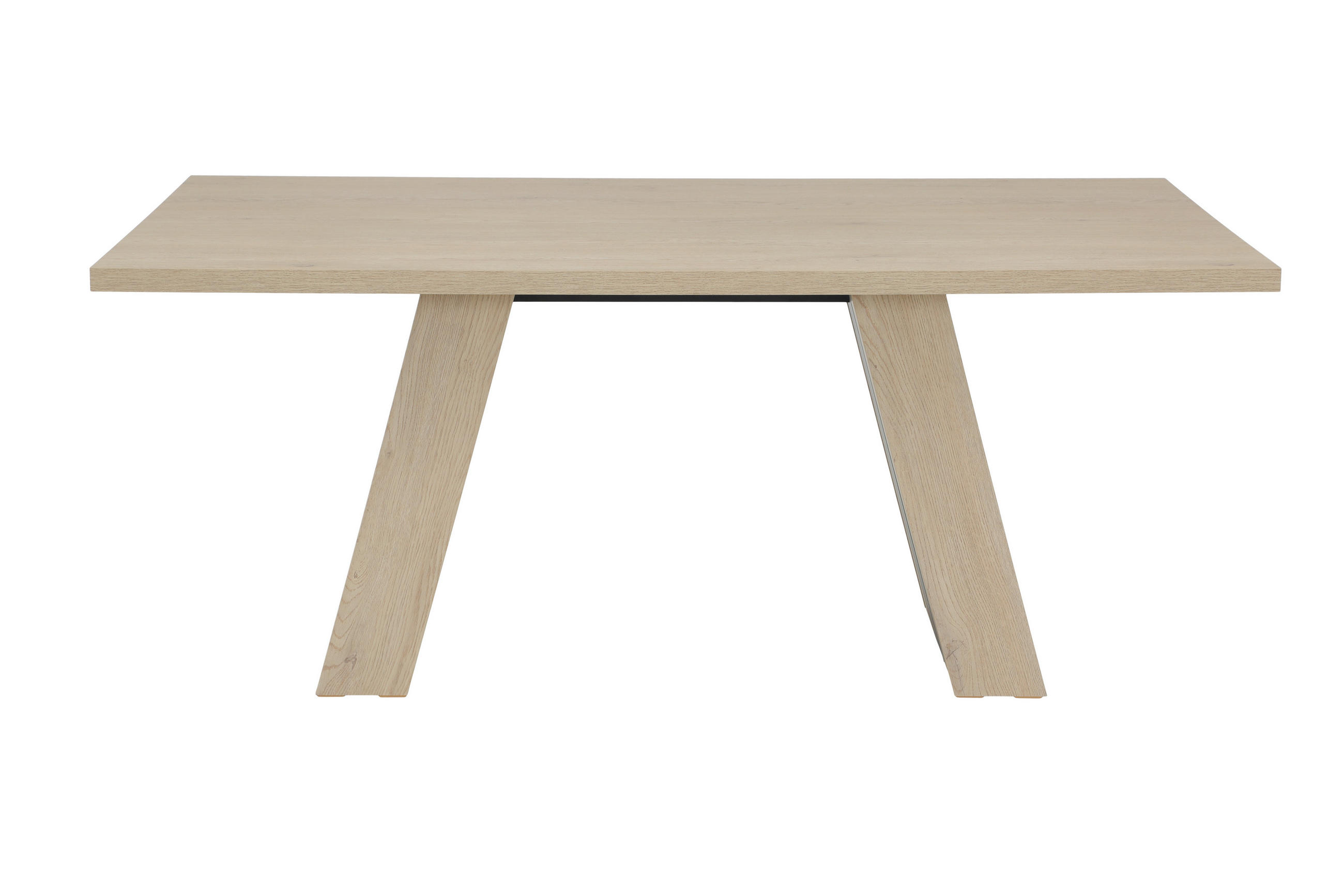 ESSTISCH Eichefarben rechteckig   - Eichefarben/Schwarz, MODERN, Holzwerkstoff (100/180/76cm) - MID.YOU