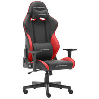 GAMINGSTUHL Rot, Schwarz Kunststoff, Textil   - Rot/Schwarz, Design, Kunststoff/Textil (70/126/70cm) - Dxracer