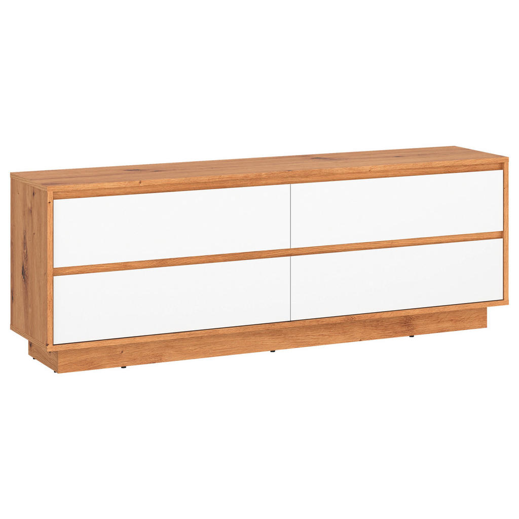 Tv-element Foggia Eiche Artisan B: 153,4 Cm