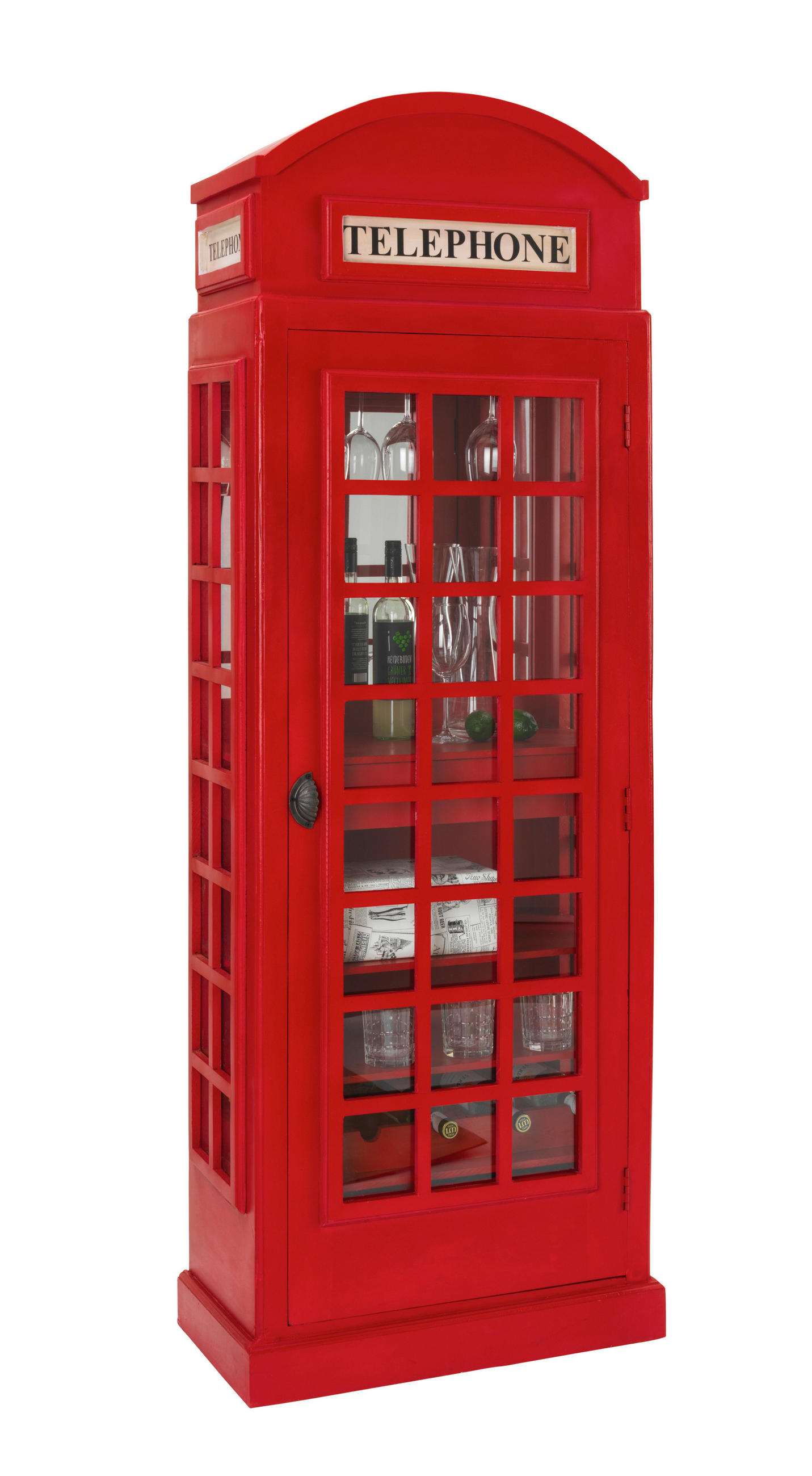 Ambia Home BAROVÁ SKŘÍŇKA, červená