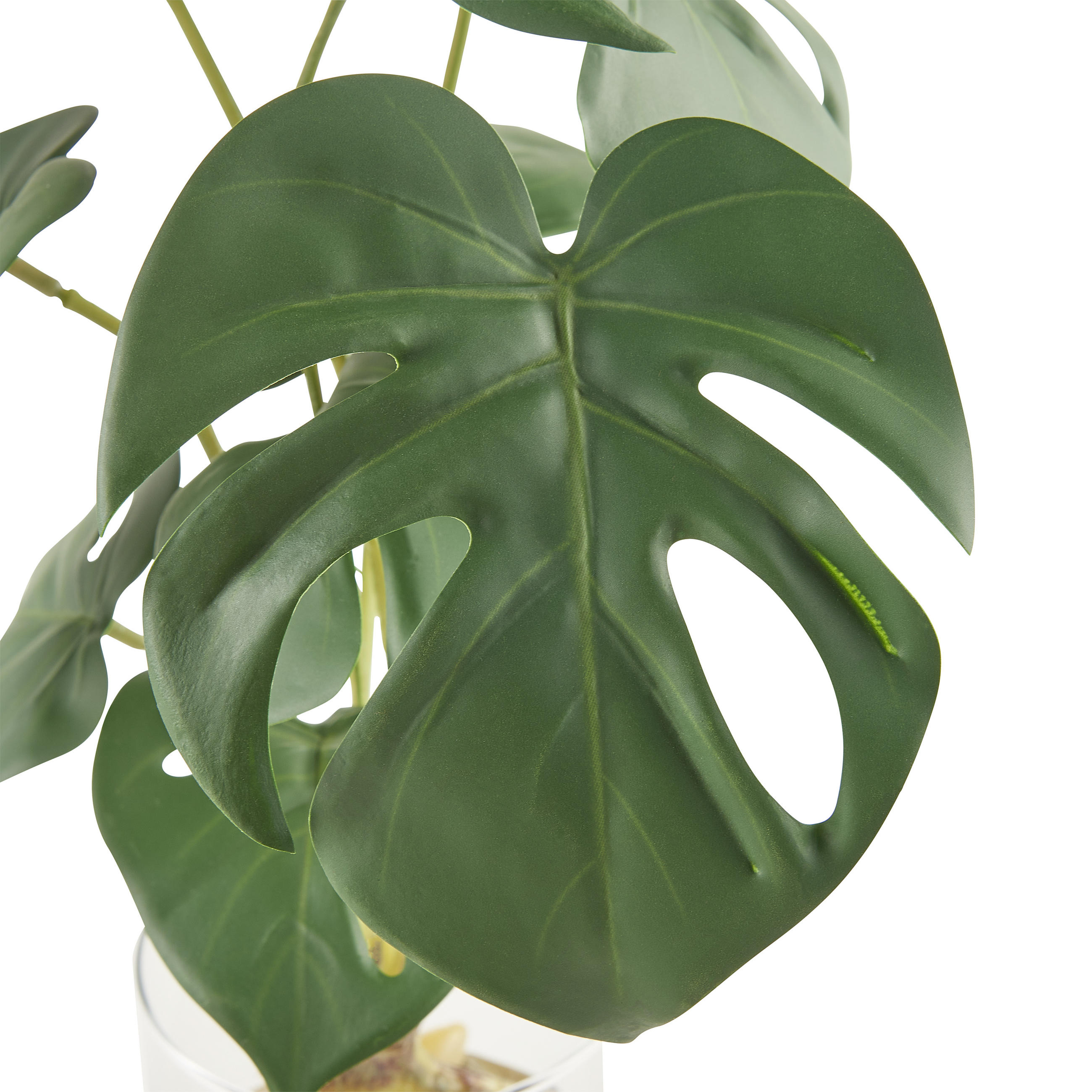 KONSTGJORD VÄXT - grön, Basics, glas/plast (38cm)