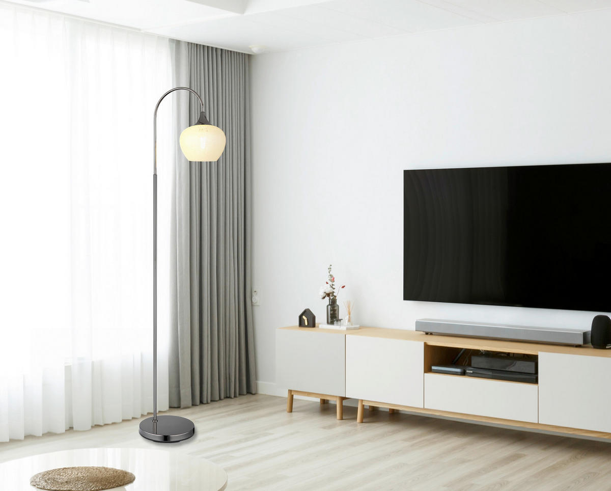 STOJACÍ LAMPA, 39/25/150 cm - Konvenční (39/25/150cm) - Globo