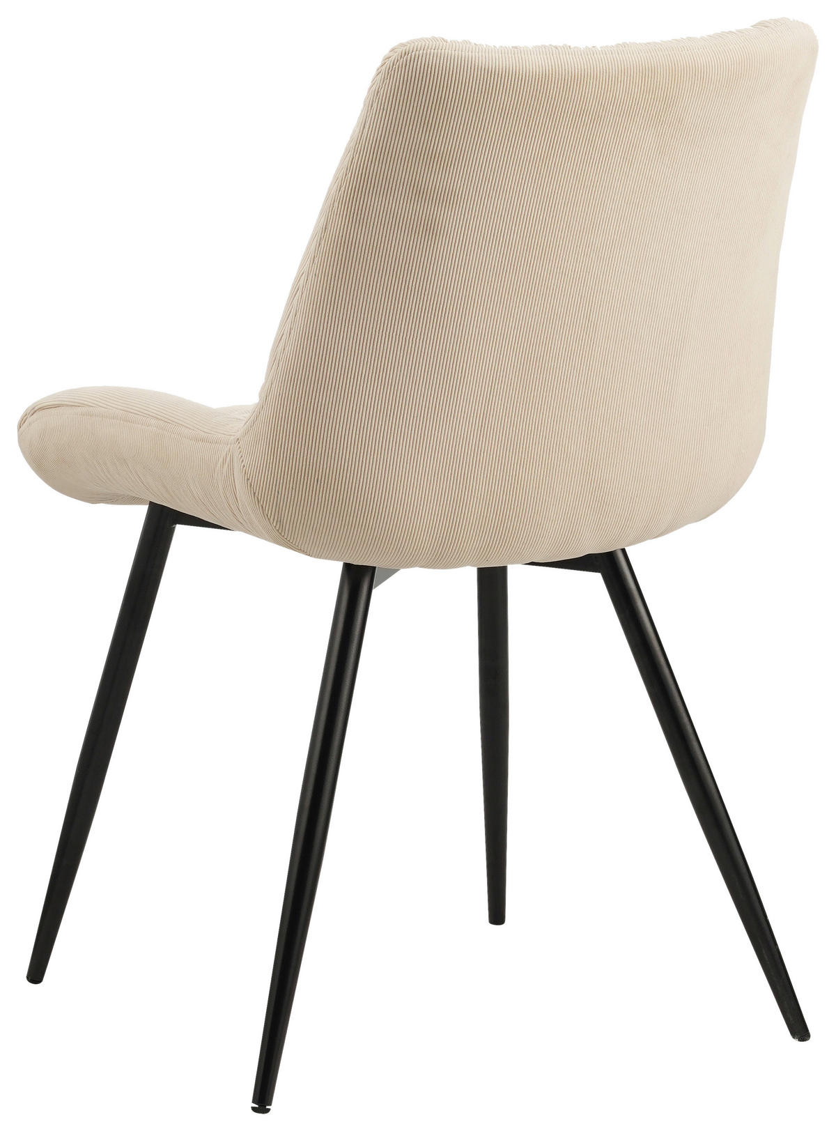 STOLIČKA, 54/85/63 cm - čierna/prírodná farba, Design, kov/textil (54/85/63cm) - Carryhome