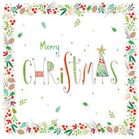 SERVIETTE  17,5/17,5 cm   - Multicolor, Trend, Papier (17,5/17,5cm) - PPD