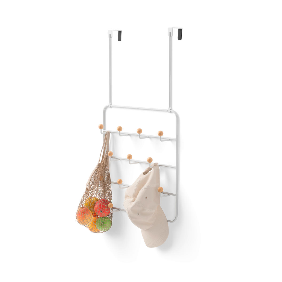 WANDGARDEROBE  in Weiß  - Weiß, Basics, Metall (36/60/9cm) - Umbra