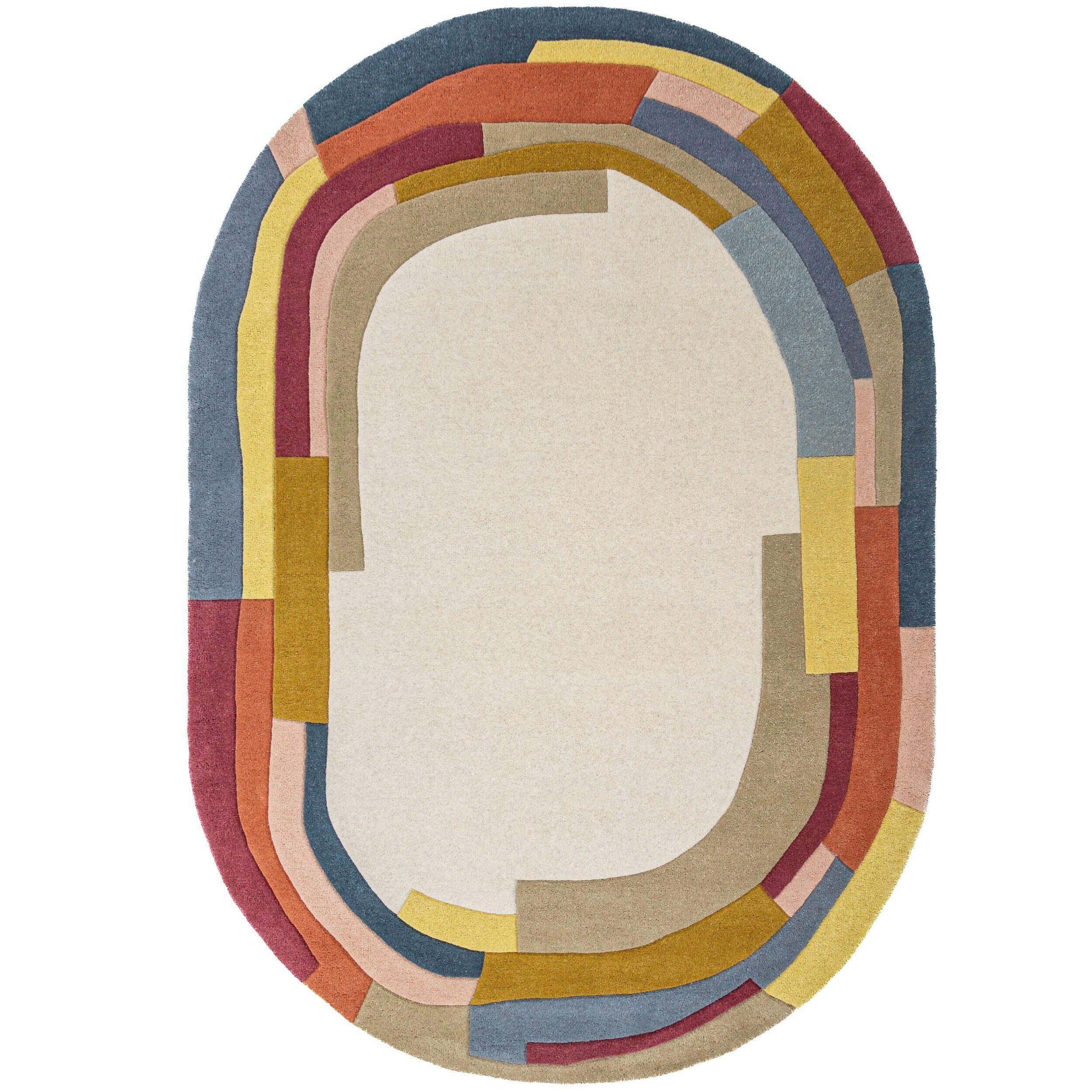 WOLLTEPPICH 160/230 cm Emryc Multicolor  - Multicolor, Basics, Textil (160/230cm) - Flair Rugs