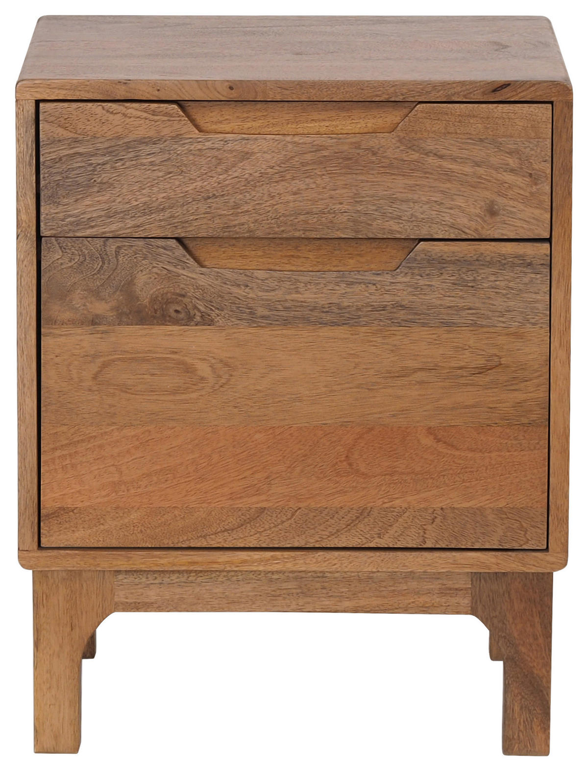 ÉJJELISZEKRÉNY keményfa mangófa natúr színű  - natúr színű, Modern, fa (40/50/35cm) - MID.YOU