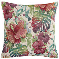 KISSENHÜLLE BLÜTEN 45/45 cm  - Multicolor, KONVENTIONELL, Textil (45/45cm) - Esposa