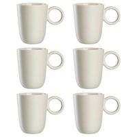 TASSE ROMA   400,00 ml  - Creme, KONVENTIONELL, Keramik (13,30/11,00/8,80cm) - Leonardo