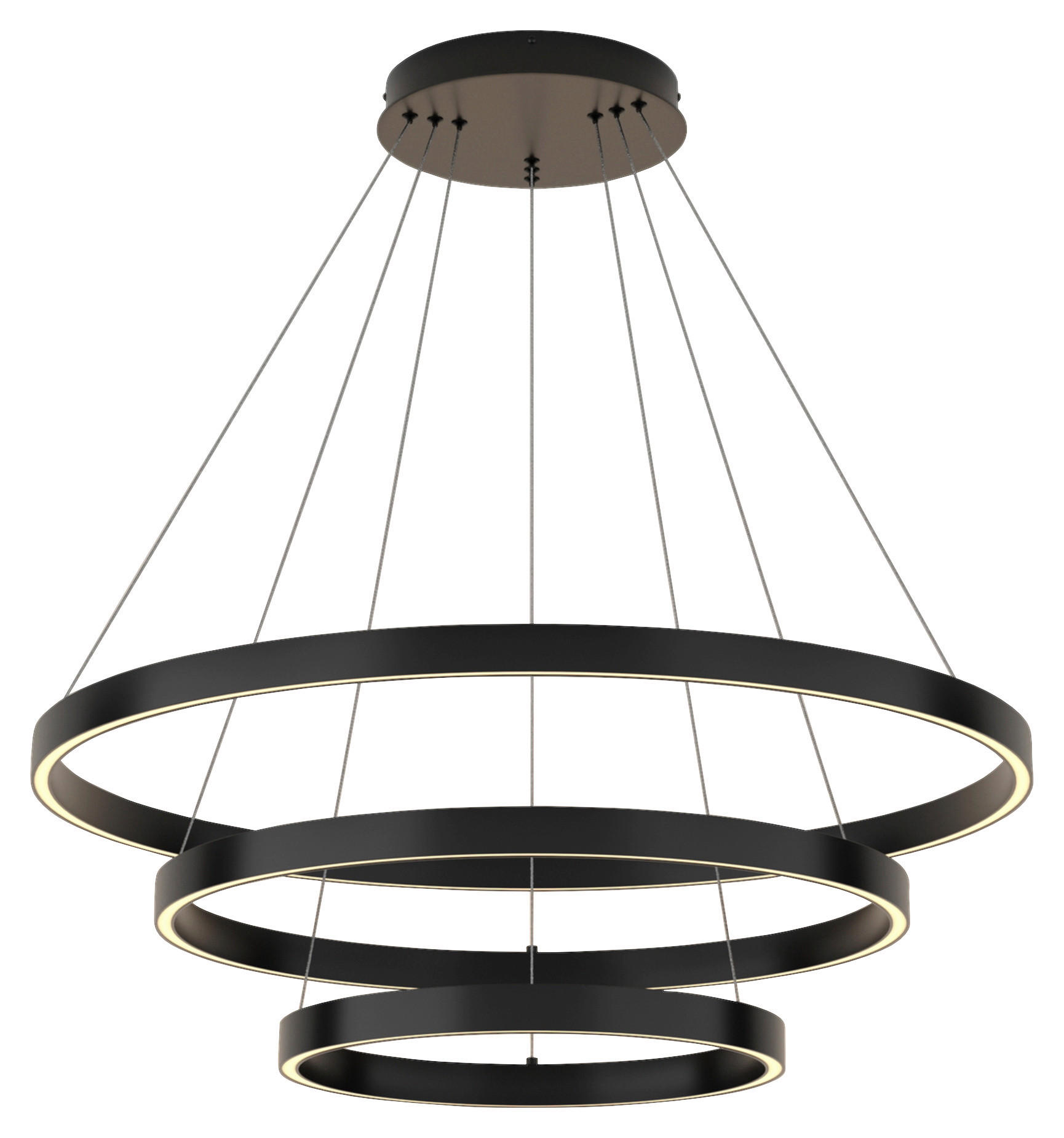 PENDELLAMPA 80/100/80 cm  - svart, Basics, metall (80/100/80cm) - MAYTONI