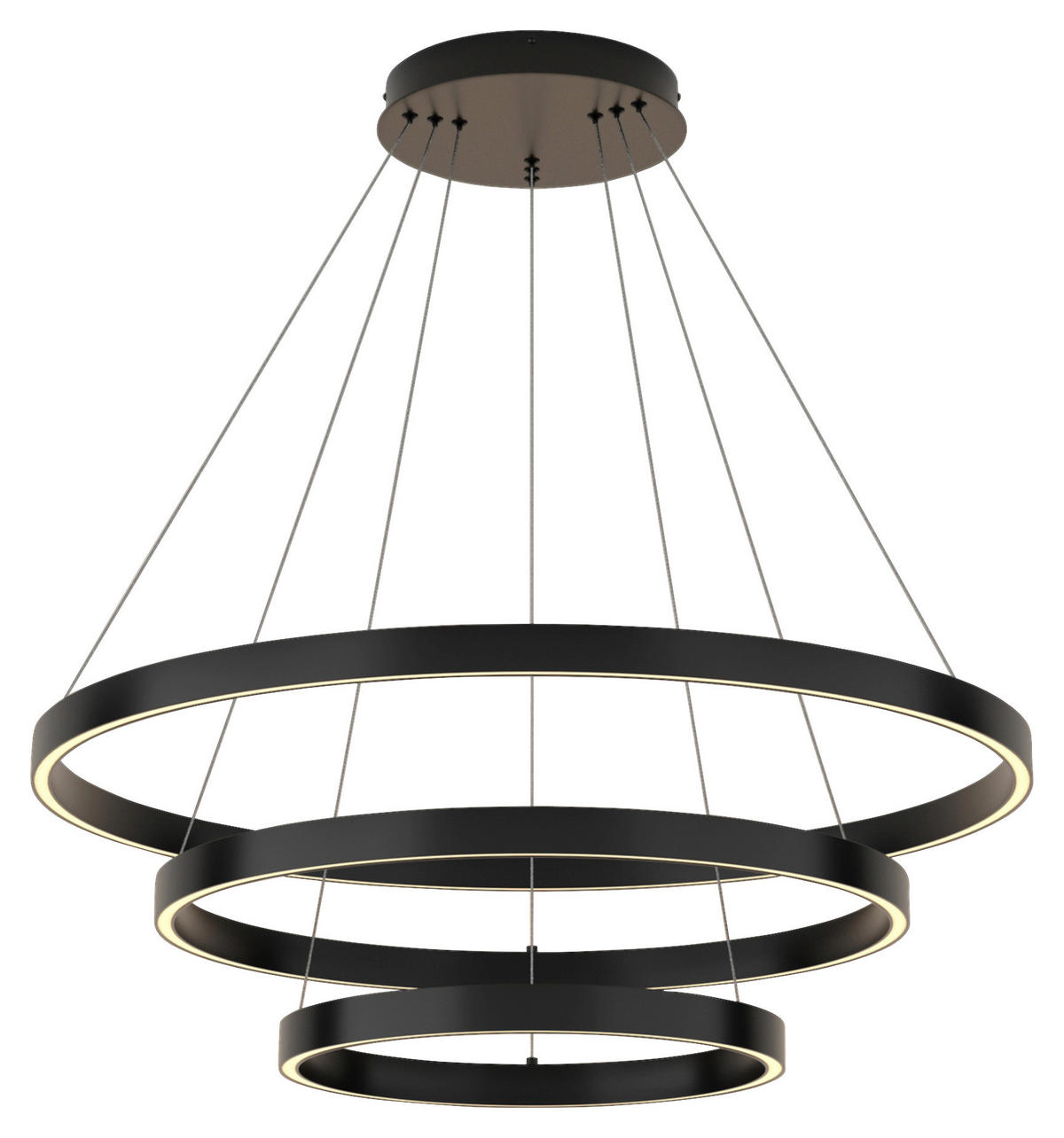 PENDELLAMPA 80/100/80 cm  - svart, Basics, metall (80/100/80cm) - MAYTONI