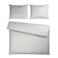 POSTELJNINA Mavie 200/200 cm saten modra  - modra, Konvencionalno, tekstil (200/200cm) - Esposa