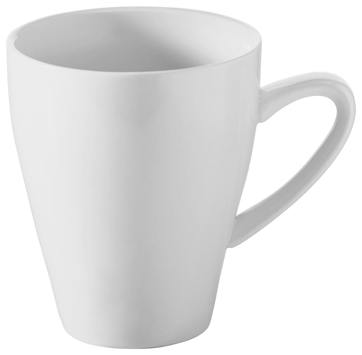 ŠOLJA ZA KAFU   320 ml  - bela, Konvencionalno, keramika (0,32l) - Novel