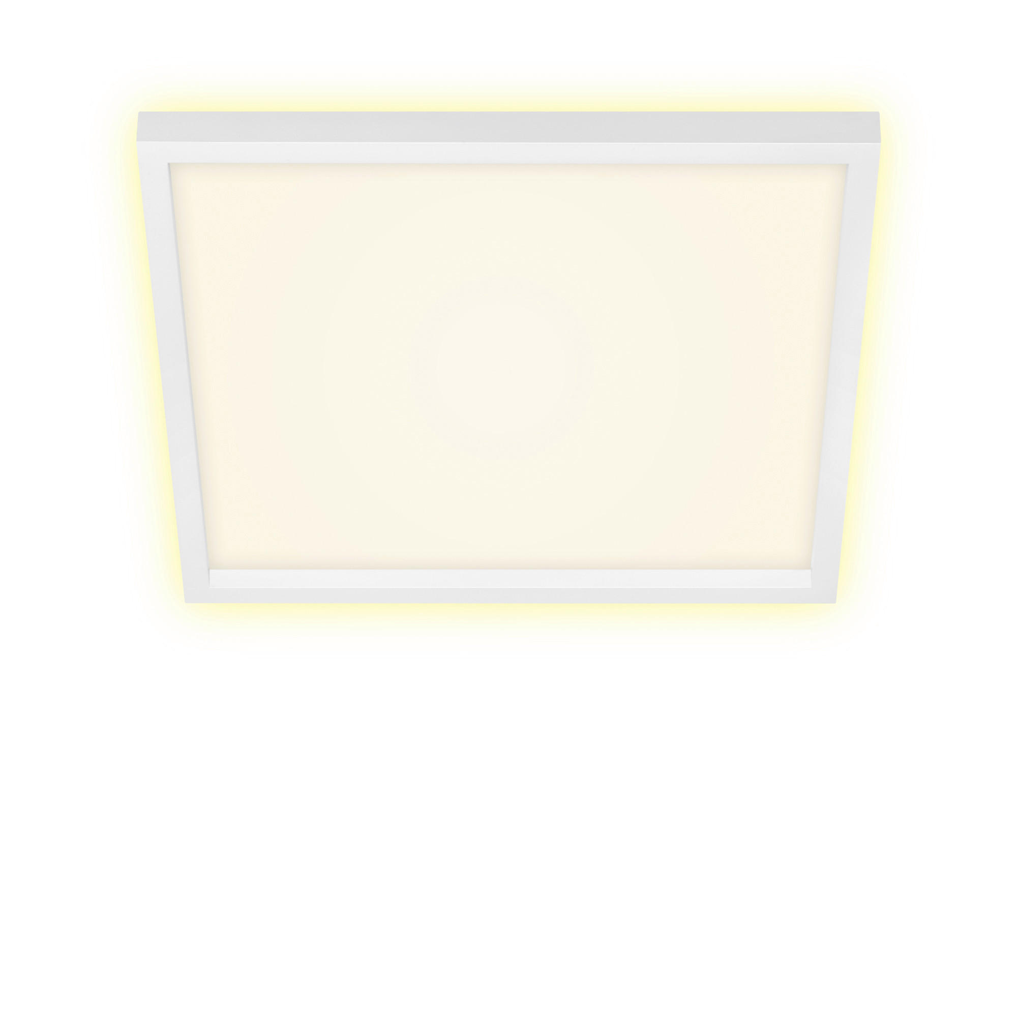 LED-DECKENLEUCHTE 42,2/42,2/4 cm   - Weiß, Basics, Kunststoff (42,2/42,2/4cm)