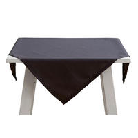 TISCHDECKE 85/85 cm  - Anthrazit, Basics, Textil (85/85cm)