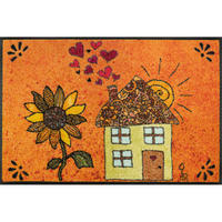 FUßMATTE  50/75 cm   - Design, Kunststoff/Textil (50/75cm) - wash+dry