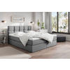 BOXBETT 200/220 cm  in Dunkelgrau  - Dunkelgrau/Grau, MODERN, Holz/Holzwerkstoff (200/220cm) - Livetastic