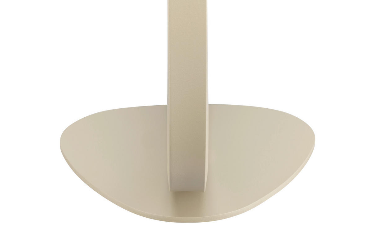 LED-TISCHLEUCHTE   - Sandfarben, Design, Kunststoff/Metall (22,6l) - Novel