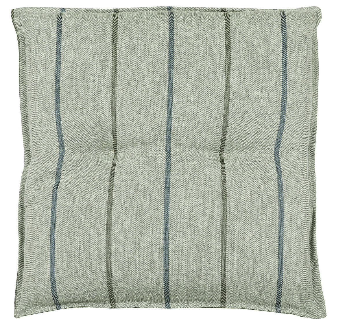 HOCKER-/WENDEAUFLAGE  - Salbeigrün, Design, Textil (50/7/50cm)