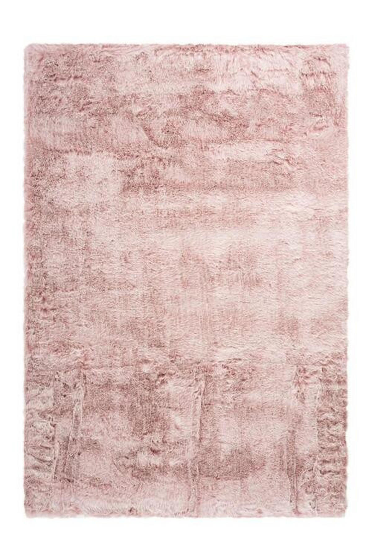 KOBEREC S VYSOKÝM VLASEM, 160/230 cm, růžová - růžová, Design, textil (160/230cm)