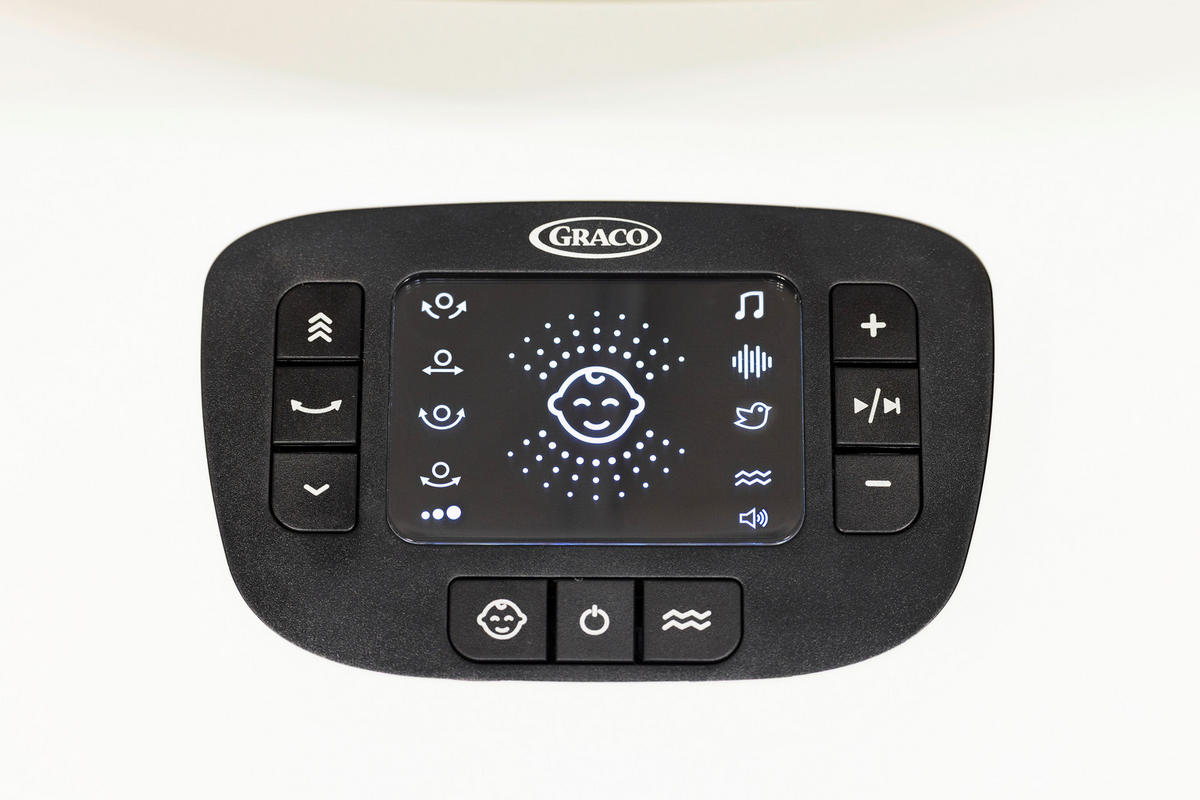 SCHAUKELWIPPE Eluma Sway Weiß   - Grauweiß/Weiß, Basics, Kunststoff/Metall (53/85/71,5cm) - Graco