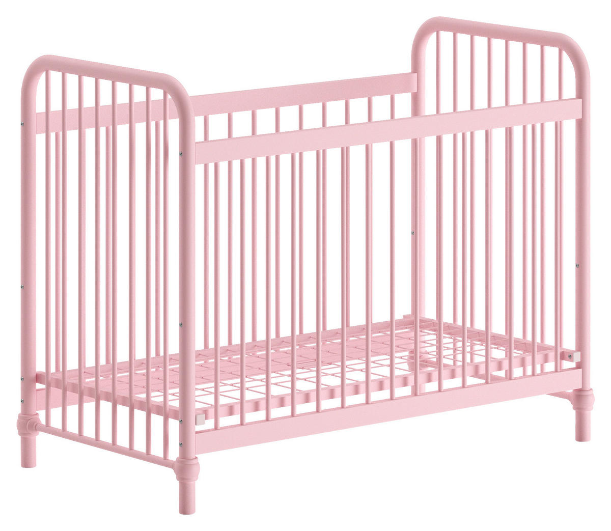 GITTERBETT   60/120 cm  - Pink, ROMANTIK / LANDHAUS, Metall (60/120cm) - MID.YOU