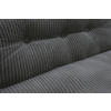 SOFAELEMENT in Cord Grau  - Grau, Design, Textil (80/43/80cm) - P & B
