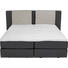 BOXSPRINGBETT in Dunkelgrau, Grau - Dunkelgrau/Alufarben, KONVENTIONELL, Kunststoff/Textil (200/200/cm) - Bentley BOXSPRINGBETT in Dunkelgrau, Grau - Dunkelgrau/Alufarben, KONVENTIONELL, Kunststoff/Textil (200/200/cm) - Bentley