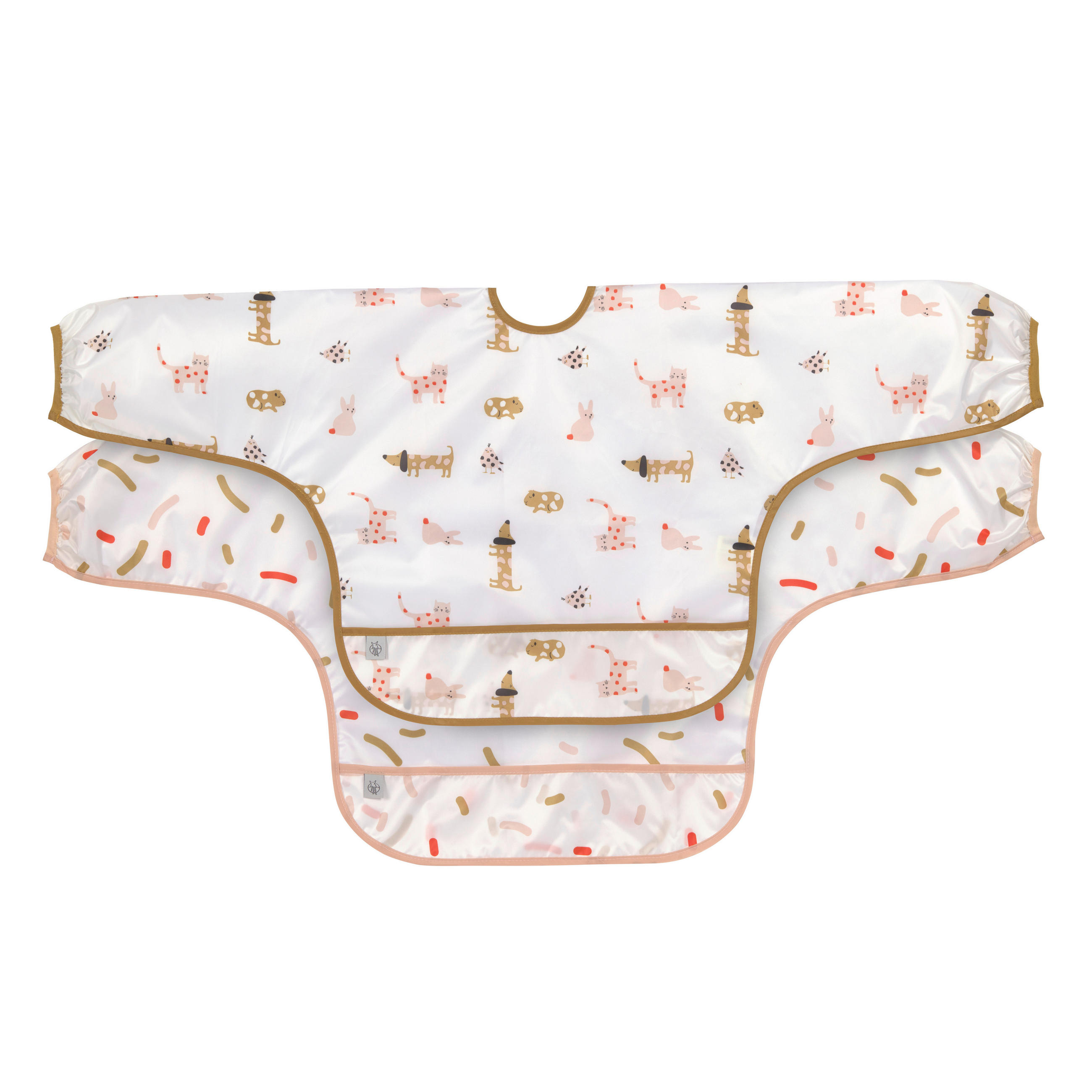 LÄTZCHEN - Transparent/Braun, Basics, Textil (80/0,3/36cm) - Lässig