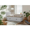 BOXBETT 90/200 cm  in Greige  - Greige/Schwarz, Modern, Holz/Holzwerkstoff (90/200cm) - MID.YOU