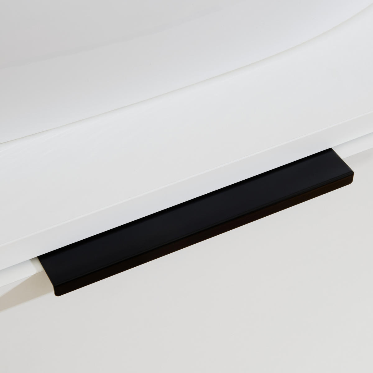 BADEZIMMER  in 180 cm  - Eichefarben/Weiß, KONVENTIONELL, Glas/Keramik (180cm) - Moderano