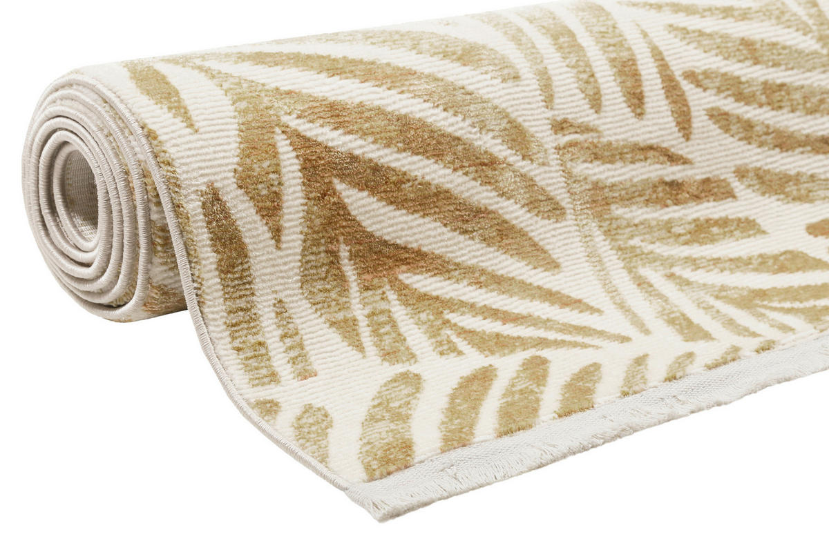 FLACHWEBETEPPICH 80/150 cm Esprit Goldfarben  - Goldfarben, Design, Textil (80/150cm) - Esprit