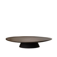 KUCHENTELLER 34 cm  - Braun, Basics, Keramik (34cm) - Aida