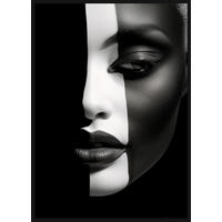 KUNSTDRUCK 51,2/71,2 cm  - Multicolor/Schwarz, Basics, Holzwerkstoff (51,2/71,2cm) - Monee