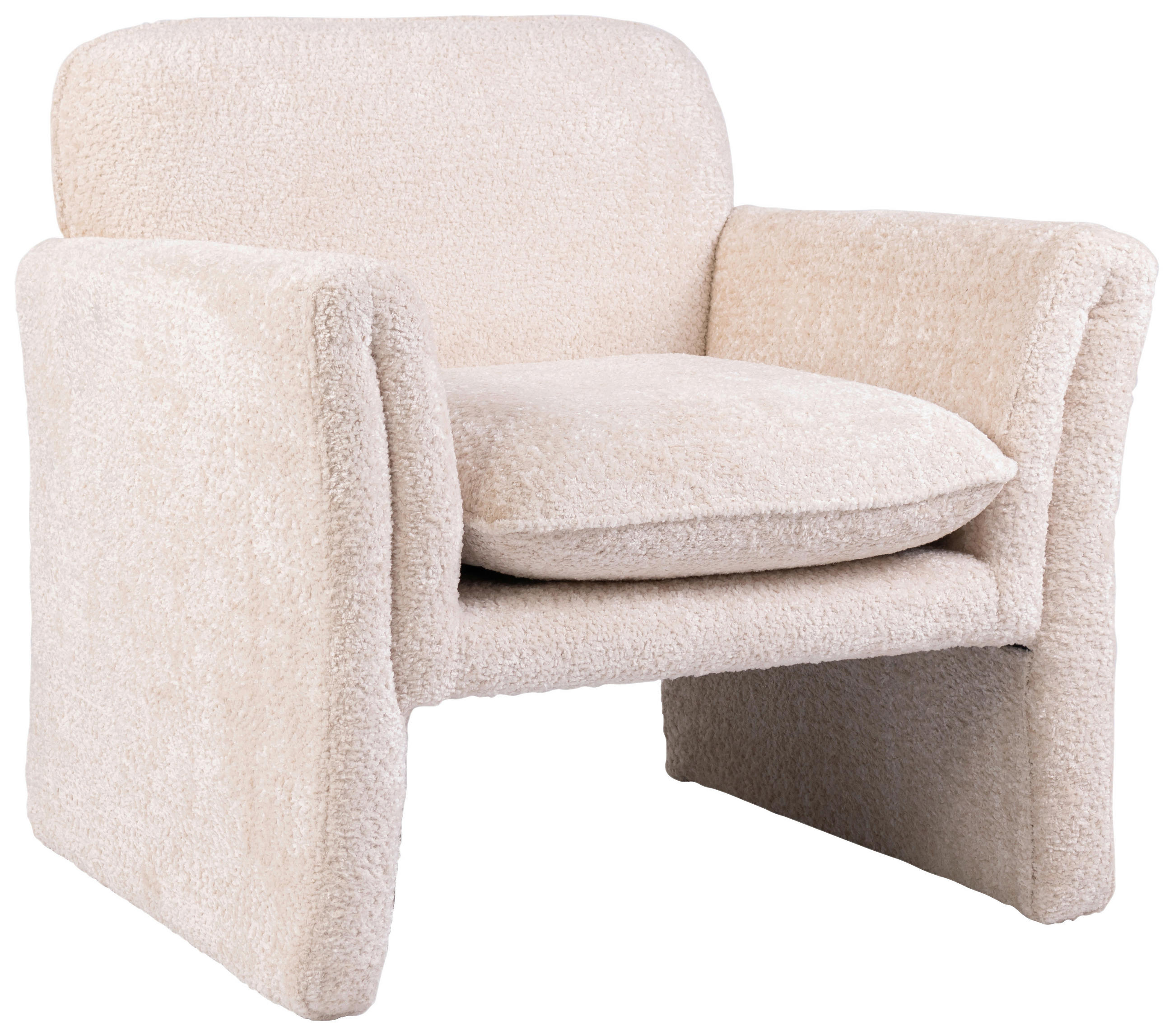 SESSEL in Webstoff Beige  - Beige, Trend, Textil (82.5/78/75.5cm) - Livetastic