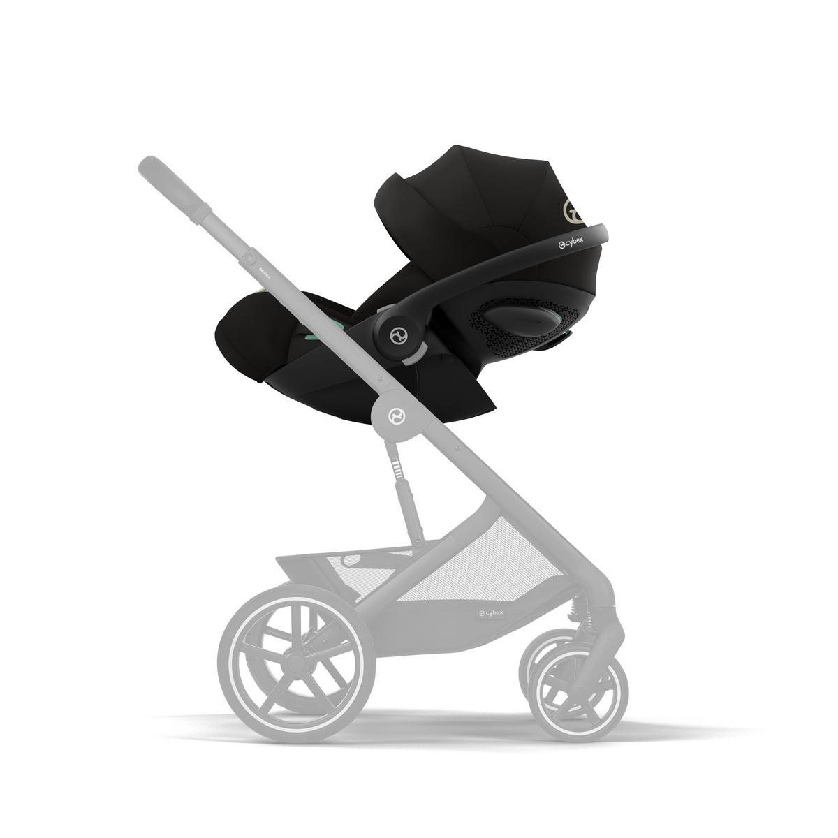 SET DJEČJIH KOLICA  70000518 BALIOS S SET Moon Black  - svijetlo siva/crna, Basics, metal/plastika (87/60/108cm) - cybex GOLD