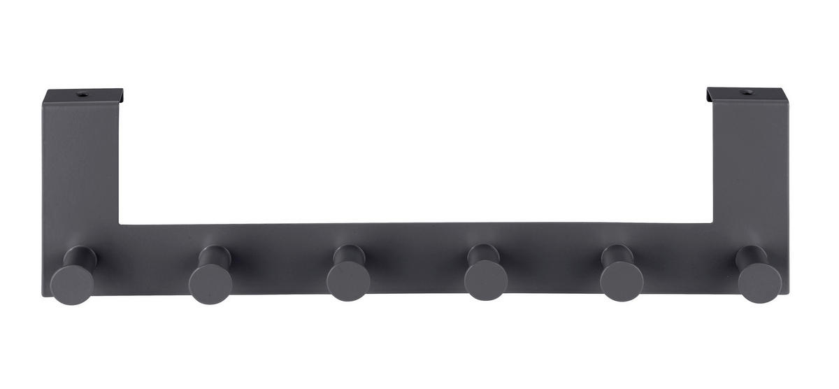 TÜRGARDEROBE  in Schwarz  - Schwarz, Basics, Metall (39/11/5,5cm) - Schöner Wohnen