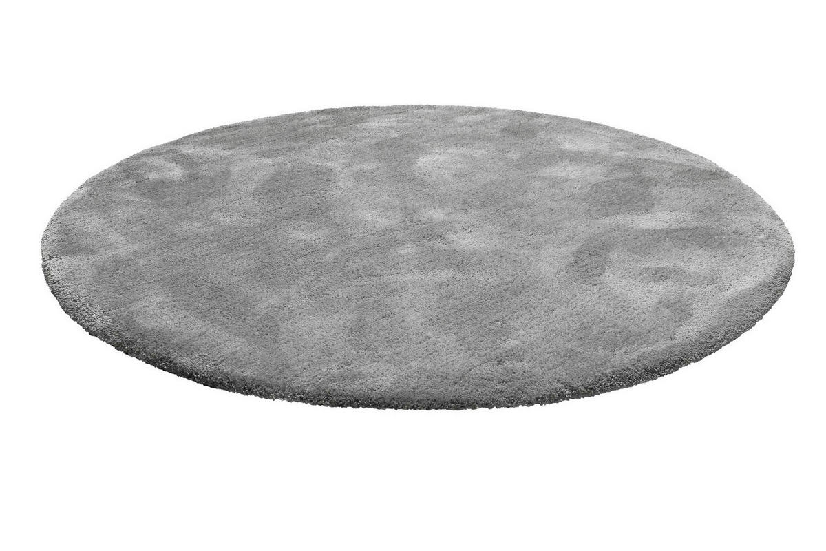 HOCHFLORTEPPICH 120 cm Emilia Grau  - Grau, KONVENTIONELL, Textil (120cm) - WECON HOME BASIC