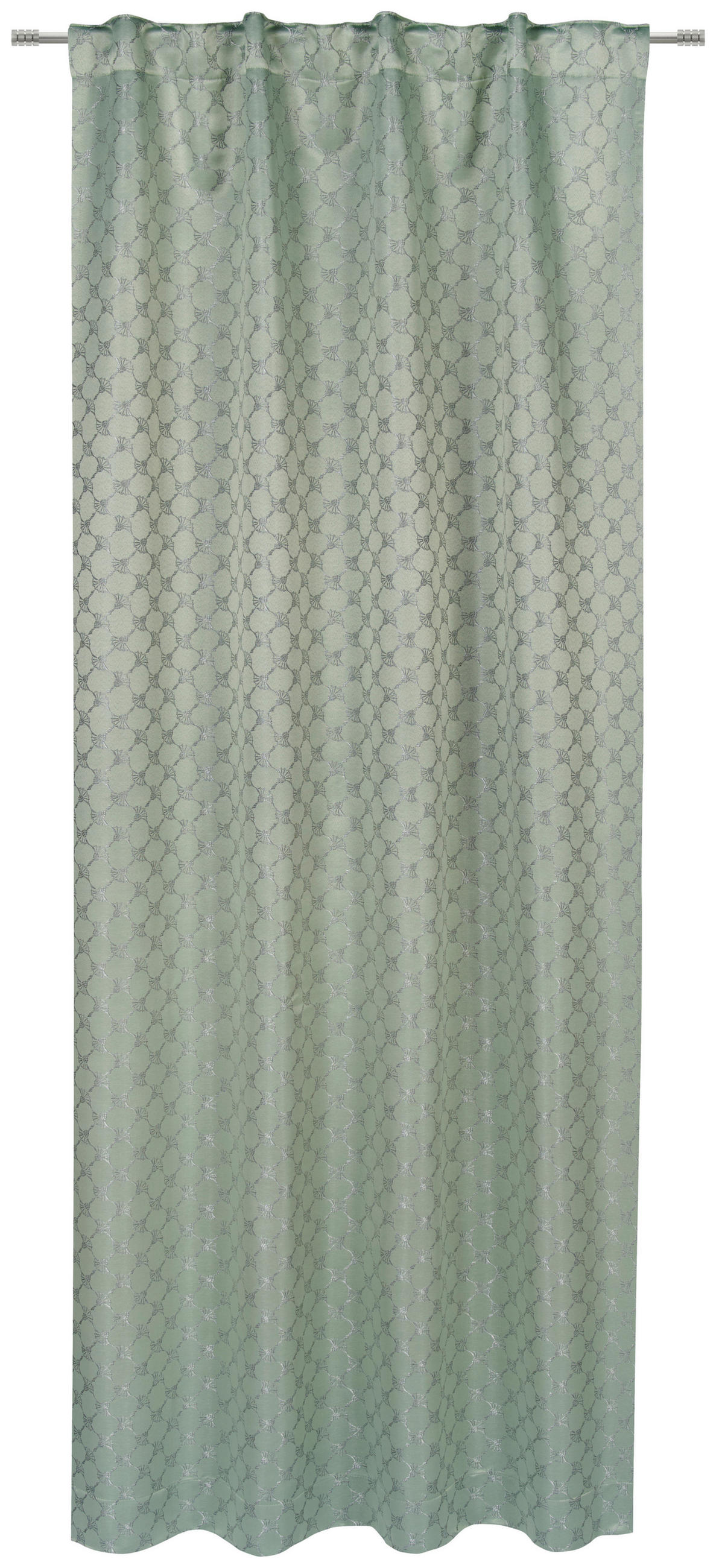 FERTIGVORHANG blickdicht  - Salbeigrün/Mintgrün, Basics, Textil (130/250cm) - Joop!