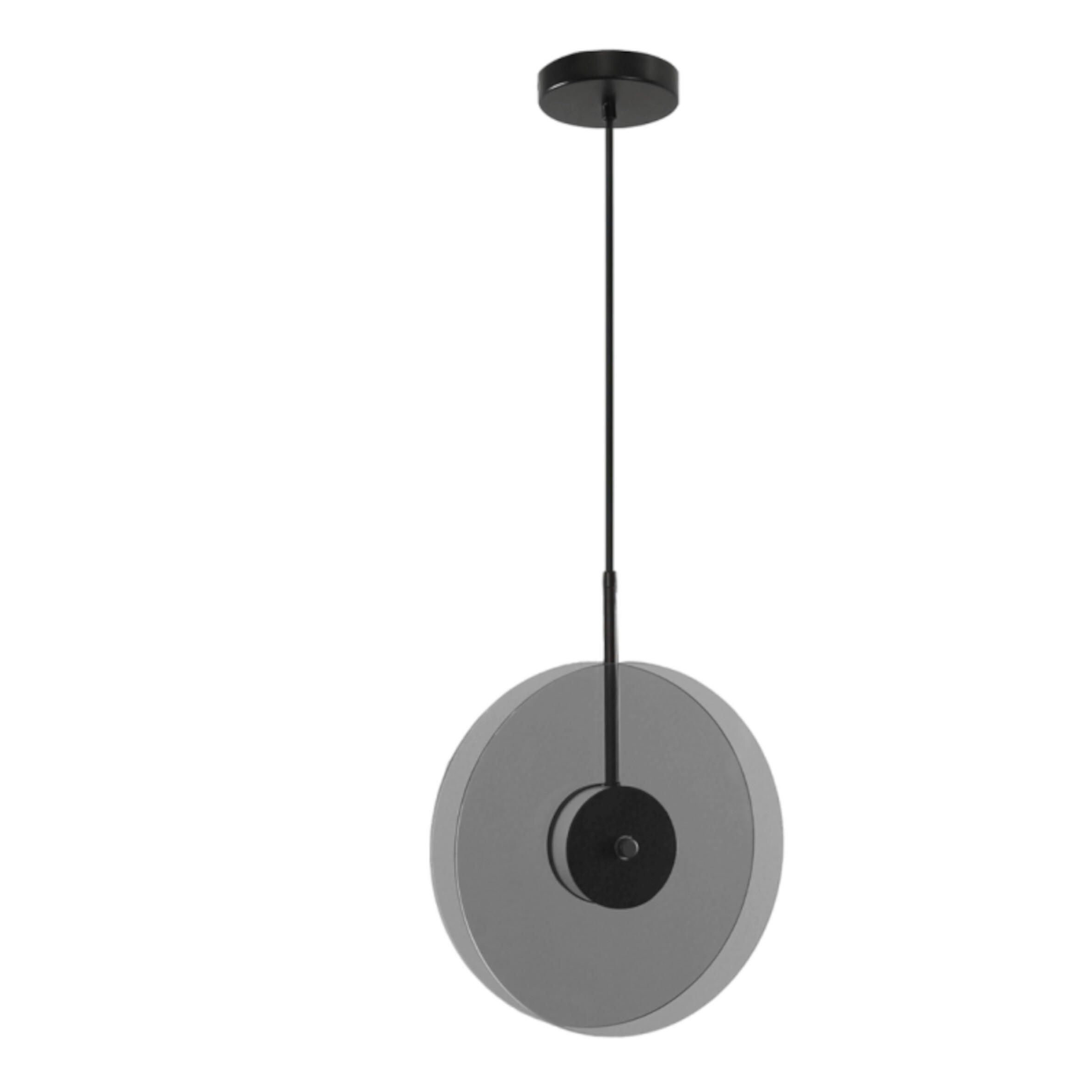 LED-HÄNGELEUCHTE Casy 20/120 cm  - Grau, Design, Glas (20/120cm)