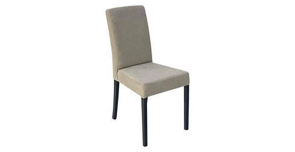 ECKBANKGRUPPE in Textil, Holzwerkstoff Anthrazit, Sandfarben  - Sandfarben/Anthrazit, MODERN, Holz/Holzwerkstoff (180/140cm) - Cantus