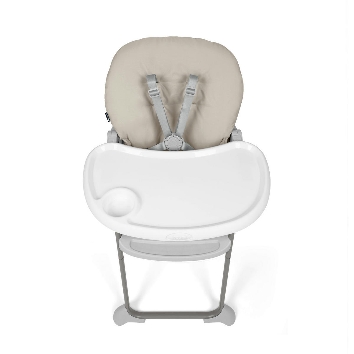 HOCHSTUHL Sit N Fold  - Beige, Basics, Textil/Metall (57/112/82cm) - Hauck