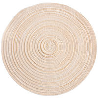 TISCHSET Kunststoff Naturfarben 38 cm cm  - Naturfarben, Basics, Kunststoff (38 cmcm)