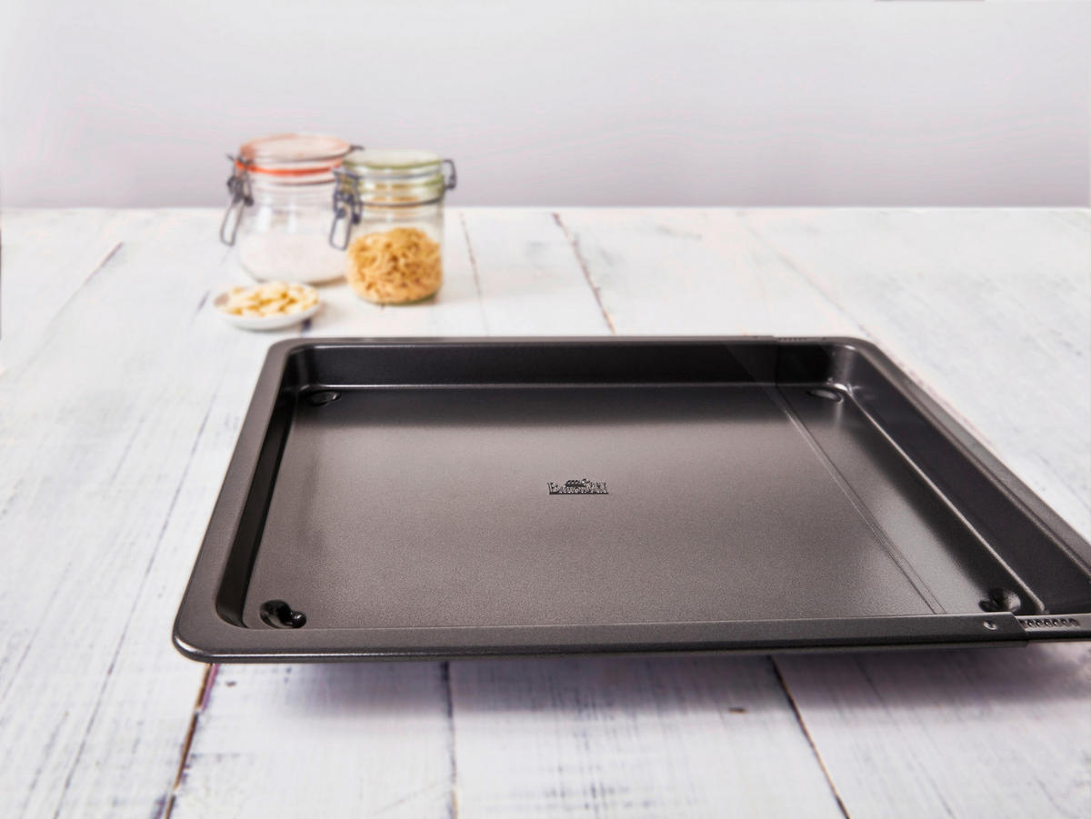 BACKBLECH EASY BAKING  - KONVENTIONELL, Metall (36-52/3,3/33cm) - Birkmann