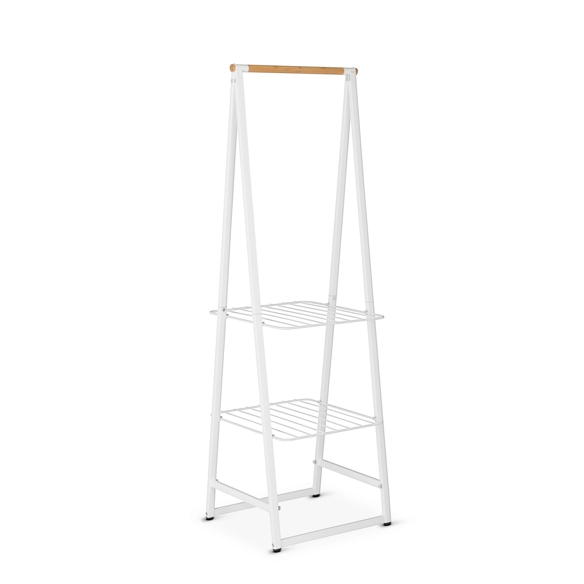 KLEIDERSTÄNDER in Weiß 60/97/13 cm   - Weiß, Basics, Metall (60/97/13cm) - Brabantia