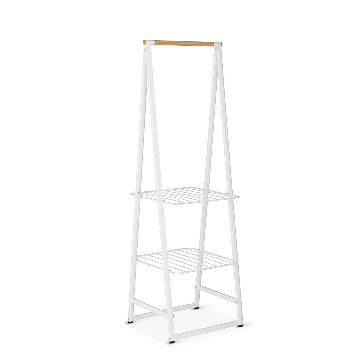 KLEIDERSTÄNDER in Weiß 60/97/13 cm   - Weiß, Basics, Metall (60/97/13cm) - Brabantia