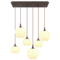 FÜGGŐLÁMPA 86/42/120 cm  - barna/fekete, Konventionell, Üveg/textil (86/42/120cm) - Globo
