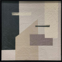 BILD 74/74/10 cm  - Schwarz, Basics, Holz/Stein (74/74/10cm) - Wandkraft